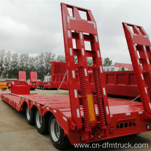 Low Bed Semi-trailer with 70Tons Payload